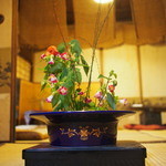 京都生ショコラ オーガニックティーハウス - 生け花