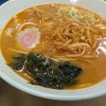 谷村パーキングエリア（上り） フードコート - らーめんほうとう(¥880)