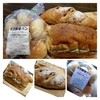 海猫屋1987 - 料理写真:数種類のロールパンが入った品と「胡麻パン」「ドライフルーツなどが入ったパン」を購入、それぞれ500円