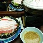 指宿白水館 - 豚しゃぶ