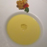 ぬーじ - コーンスープですが甘くて美味しい～♪コーンスープの中では歴代NO,1かも？