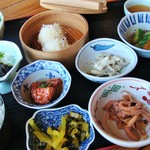 いか活け造り定食（２７００円）