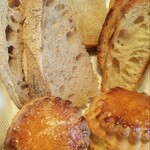 傘風楼 - 朝食のパンセット