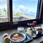 横手山頂ヒュッテ 雲の上のレストラン - 