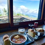 横手山頂ヒュッテ 雲の上のレストラン - 