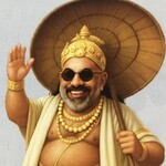 ケララキッチン - オーナーさんの顔を合成したそうです(⁠^⁠^⁠)