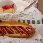 カフェデュモンド 宇都宮福田屋店 - ホットドッグセット