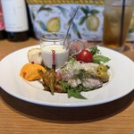 ピッツェリア トラットリア ダ オカピート - 上質な素材を使用した前菜