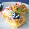 ROTISSERIE★BLUE - ランチセット 1650円 の10時間じっくり漬け込んだ、当店のもう一つの名物フレンチトースト