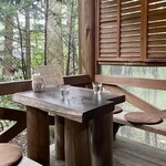 리잔보우 - ジョン・レノンが座った席