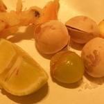 勢揃坂 蕎 ぎん清 - お通しアップ