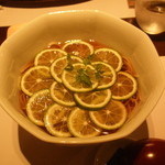 すだちかけそば；美しい！