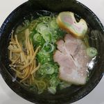 中華そば 富田 - 塩らーめんのアップ