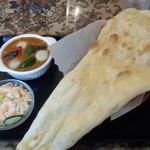 タンドリーアンドカレーハウス - バーベキューチキンカレーセット