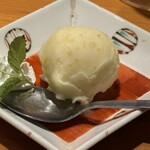 旬彩酒庵 おねぎや - ９）季節のアイスクリーム