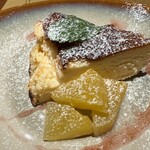 Trattoria Da KENZO - 自家製チーズケーキ