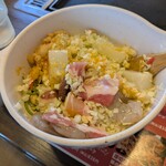 道とん堀 - よく混ぜて