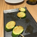 炭火串焼 鶏魚 - 