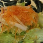 銀のさじ - このサラダのドレッシング、絶品。