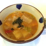 銀のさじ - スープも具だくさんでGood。