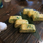 てぃんさぐぬ花 - アーサー入りだし巻き