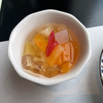 一舞庵 - フルーツポンチ