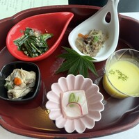 一舞庵 - 前菜　小鉢5種盛り