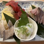 マルコポーロ - 本日のおすすめのお刺身 4点