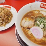 丸髙中華そば - 焼きめしセット♪