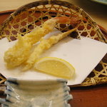 割烹 やました - カニ天婦羅