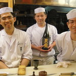 割烹 やました - 黒龍を飲みながら