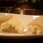 ムーンシャイン - 生八橋とアイス・・エクセレント！