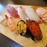 Waraku - 和楽ランチのお寿司1780円
