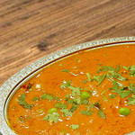 インディアンレストラン シャンティ - キーママタールカレー　Keema Mutter Curry