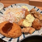 やよい軒 - やよい合い盛り定食 890円