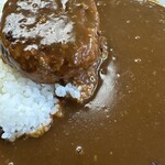 ゑびな飯店 - 今日の日替り定食はハンバーグカレー*\(^o^)/*