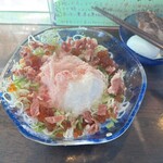 麺や 青雲志 - マグロ&山芋かき氷が織り出す第三形態。