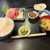 新和食 池端 - まぐろのぶつ定食