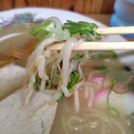 武蔵屋食堂 - 青ネギもやし