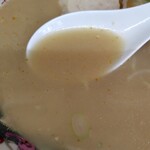 武蔵屋食堂 - スープの感じ