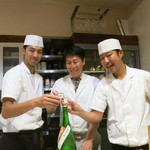 日本料理 みや  - 26年10月　大将と楽しい仲間たち