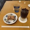 御茶ノ水 小川軒 - レイズンウイッチ、アイスカフェオレ