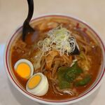 蒙古タンメン中本 - ゴモミ＋野菜大盛