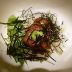 箱根強羅温泉 月の泉 - 御凌ぎ：夏香白魚の茶漬け　玄米と共に