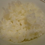 箱根強羅温泉 月の泉 - 御飯：白米（新潟産こしひかり）