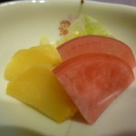 箱根強羅温泉 月の泉 - 朝ご飯：香の物