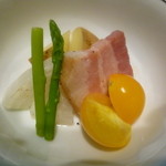 箱根強羅温泉 月の泉 - 朝ご飯：温野菜