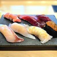 鮨 塩釜港 銀座 極 - 最初のおきまり