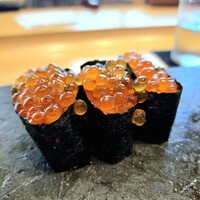 鮨 塩釜港 銀座 極 - いくら