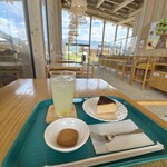 はぴなろカフェ - 北限のゆずサイダー、ゆずフロマージュ
